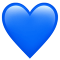 blue-heart emoji