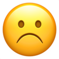 frowning-face emoji