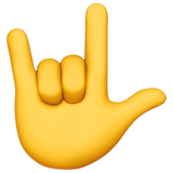 love-you-gesture emoji